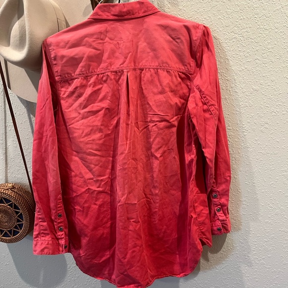 Pink Madewell Button Down - Picture 2 of 2